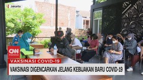 VIDEO: Vaksinasi Digencarkan Jelang Kebijakan Baru Covid-19