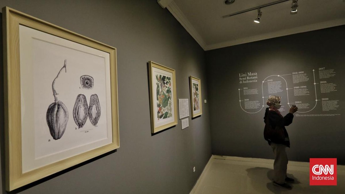 FOTO: Sains dan Estetika Flora Indonesia Kawin dalam Botanical Art