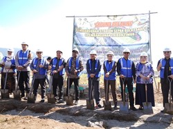 Pemkab Garut Groundbreaking Tribun Timur Stadion RAA Adiwijaya