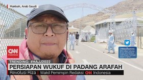 VIDEO: Persiapan Wukuf di Padang Arafah