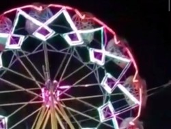 Viral Rantai Bianglala Pasar Malam di Kampak Trenggalek Putus