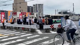 FOTO: Detik-detik Penembakan Shinzo Abe