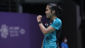 Menang Duel Sengit, Gregoria ke Perempat Final Singapore Open