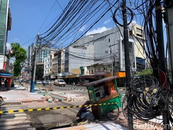 Kabel-kabel Pecenongan Masih Semrawut, Aksi Bina Marga DKI Dinanti