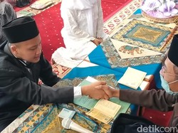 Tahanan Polres Blitar Kota Menikah: Mumet Tak Bisa Kumpul Istri