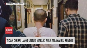 VIDEO: Tidak Diberikan Uang Untuk Mabuk, Pria Aniaya Ibu Sendiri
