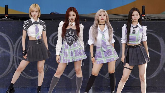 Berikut setlist aespa untuk konser aespa LIVE TOUR 2023 'SYNK: HYPER LINE' in Jakarta di ICE BSD, Sabtu (24/6).