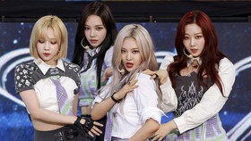 FOTO: aespa Buka Konser Good Morning America di New York