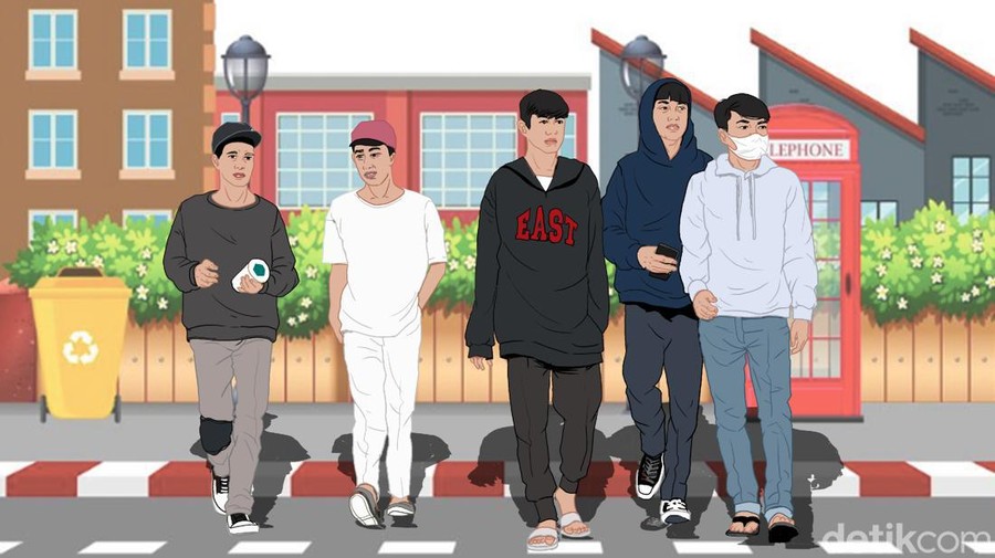 Ilustrasi Citayam Fashion Week