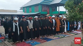 Jemaah An-Nadzir Gowa Salat Idulfitri Hari Ini