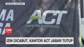 VIDEO: Izin Dicabut, Kantor ACT Jabar Tutup
