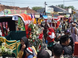 137 Delman Ramaikan Grebeg Besar di Demak, Tembus Rekor MURI