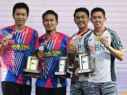 Fajar/Rian Kalahkan The Daddies, Netizen: Selamat Dua-duanya