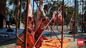 Pemprov DKI Larang Warga Buang Limbah Hewan Kurban ke Selokan