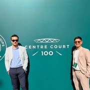 Potret Gaya Stylish Nicholas Saputra Saksikan Turnamen Wimbledon 2022