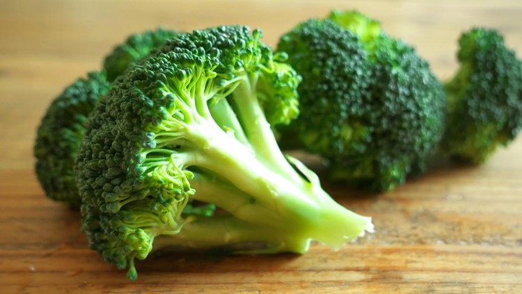 Green vegetables freshly harvested by farmers to be cooked