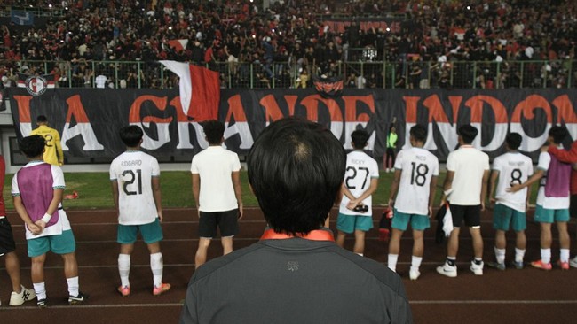 Shin Tae Yong menuliskan pesan menyentuh di media sosial usai Timnas Indonesia U-19 tersingkir dari Piala AFF U-19 2022.