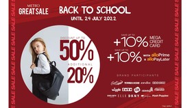 Promo Great Sale di Metro Dept Store, Raup Diskon Berlipat