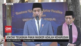 VIDEO: Presiden Jokowi Tegaskan Pakai Masker Adalah Keharusan