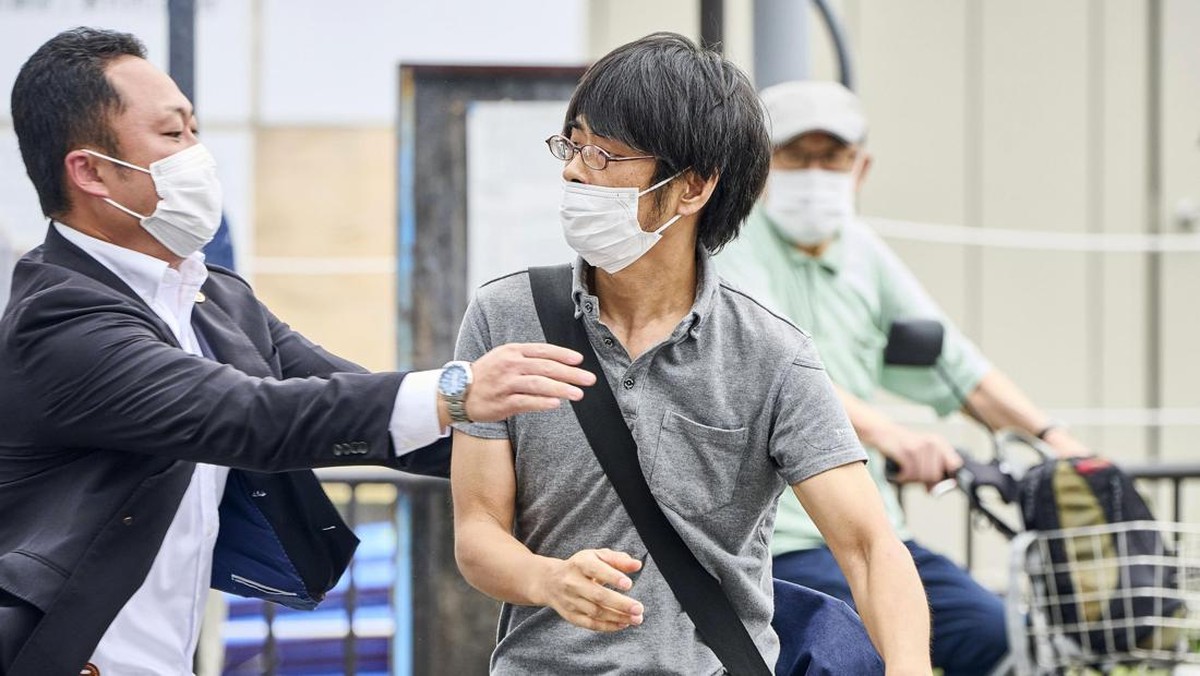 FOTO: Pelaku Pembunuhan Shinzo Abe Tetsuya Yamagami