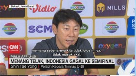 VIDEO: Timnas Indonesia U-19 Tersingkir dari Piala AFF U-19