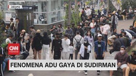 VIDEO: Fenomena Adu Gaya di Sudirman