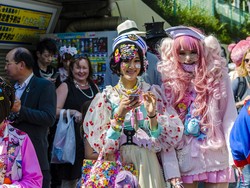 Bonge Cs di Sudirman Meniru Harajuku di Jepang?