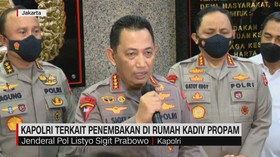 VIDEO: Kapolri Terkait Penembakan di Rumah Kadiv Propam