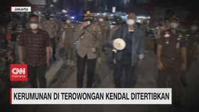 VIDEO: Kerumunan di Terowongan Kendal Ditertibkan