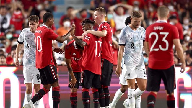 Man Utd Cukur Liverpool 4-0 di Bangkok Century Cup 2022