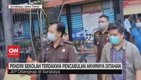 VIDEO: Pendiri Sekolah Terdakwa Pencabulan Akhirya Ditahan