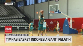VIDEO: Timnas Basket Indonesia Ganti Pelatih