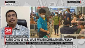 VIDEO: Kasus Covid-19 Naik, Wajib Pakai Masker Lagi?