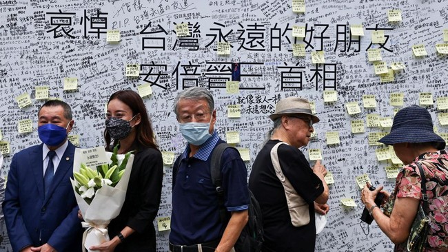 Jepang menerima pesan belasungkawa untuk mantan Perdana Menteri, Shinzo Abe, hingga 1.700 pesan dari 259 negara.