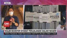 VIDEO: Wajib Booster Syarat Perjalanan Dalam Negeri