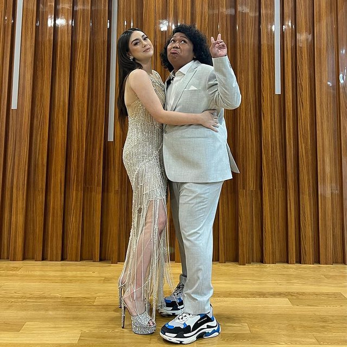 Celine Evangelista dan Marshel Widianto