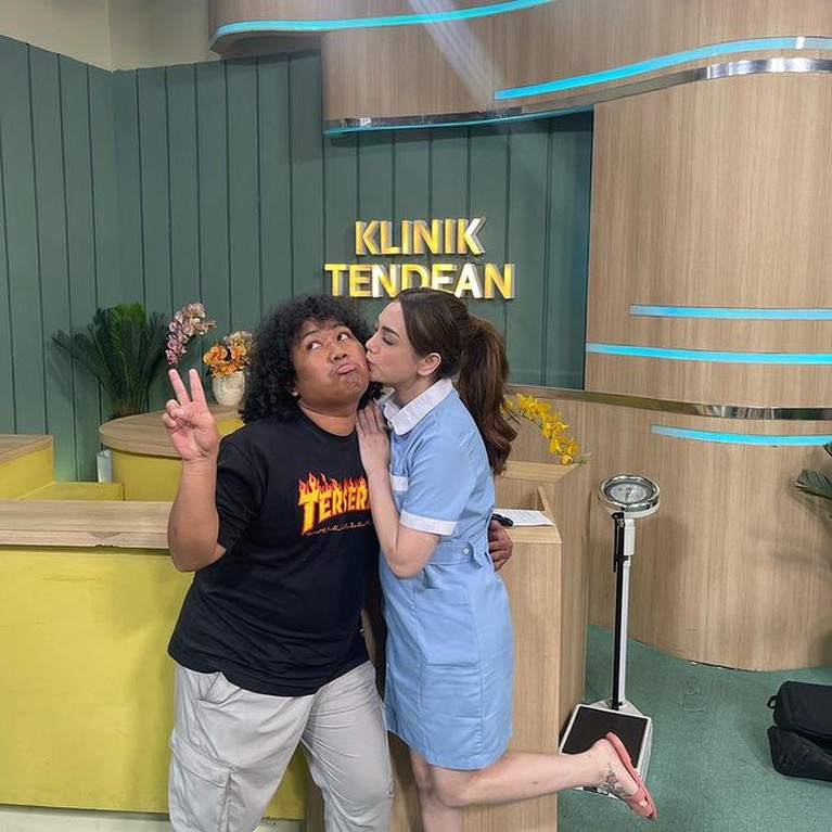 Celine Evangelista dan Marshel Widianto