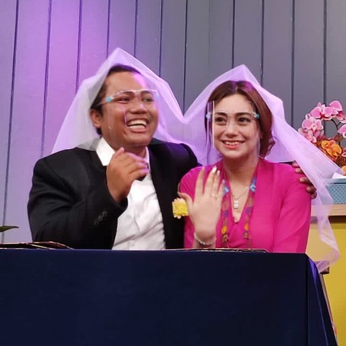 Celine Evangelista dan Marshel Widianto