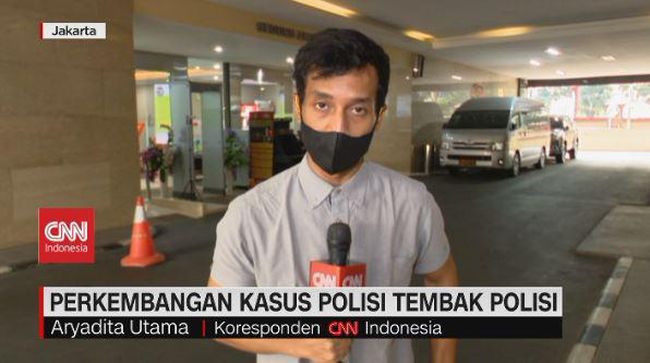 polisi tembak polisi cnn