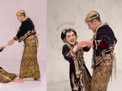 8 Prewedding Via Vallen & Chevra Yolandi Mesra bak Pengantin Jawa