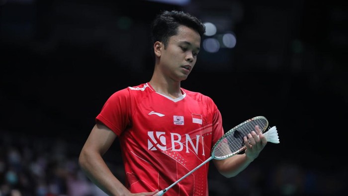 Wah, Ternyata Ini Harga Raket Anthony Ginting yang Dibanting sampai Ancur di Singapore Open 2022