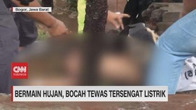 VIDEO: Bermain Hujan, Bocah Tewas Tersengat Listrik