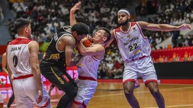 FOTO: Perjuangan Indonesia Lawan Yordania di FIBA Asia Cup