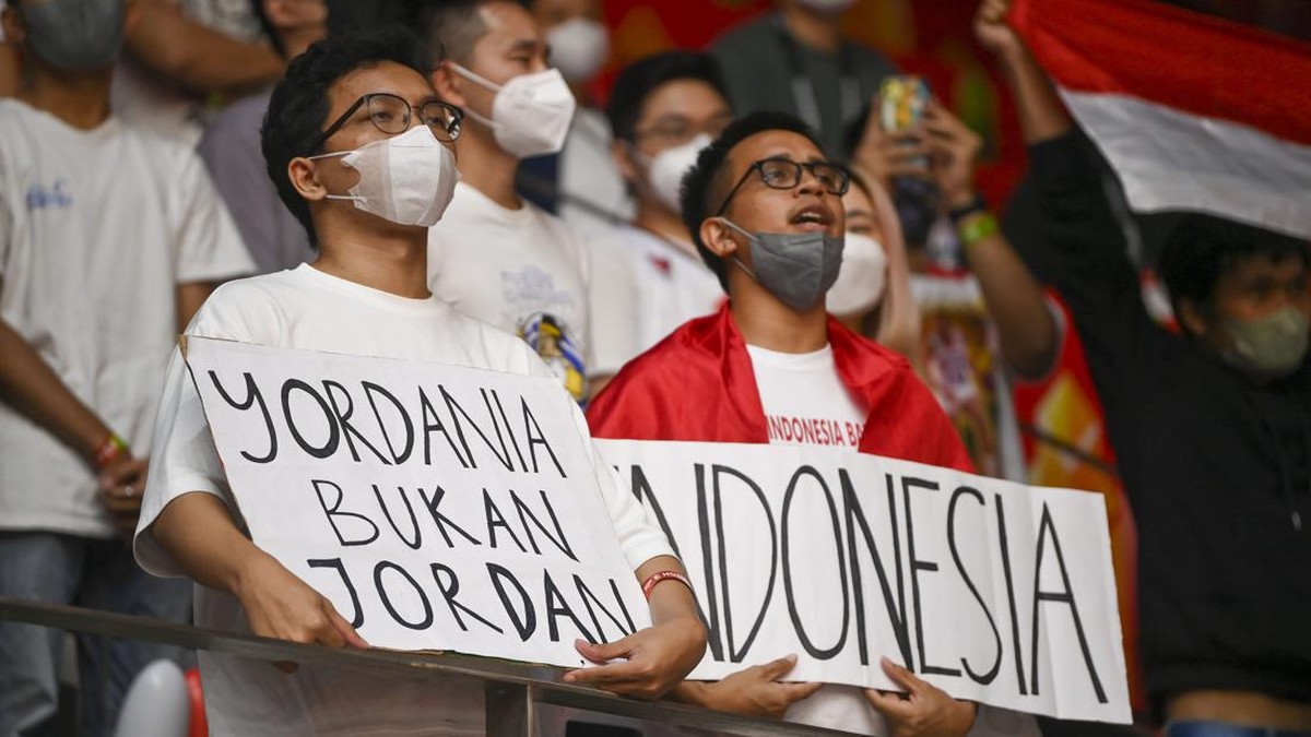FOTO: Perjuangan Indonesia Lawan Yordania di FIBA Asia Cup