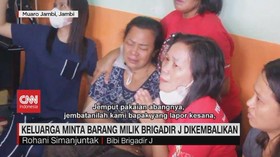 VIDEO: Keluarga Minta Barang Milik Brigadir J Dikembalikan