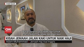 VIDEO: Kisah Jemaah Jalan Kaki untuk Naik Haji