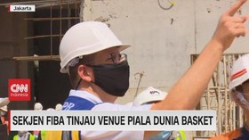 VIDEO: Sekjen FIBA Tinjau Venue Piala Dunia Basket