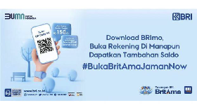 Buka Tabungan BRI BritAma Bundling BRImo, Raih Beragam Keuntungan