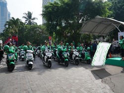 8.500 Kendaraan Listrik Grab Kini Bernama GrabElectric