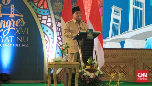 Prabowo Subianto mengaku bersyukur kondisi Indonesia saat ini tak seperti Sri Lanka dan Pakistan yang diambang kebangkrutan.